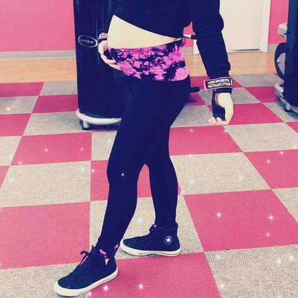 Yoga Tummy Control High Waisted Workout leggings - Picture 4 of 5